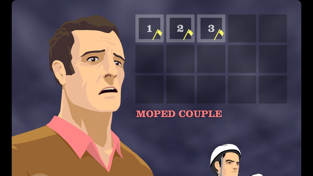 Happy wheels Moped couple level 1,2,3 (FAN MADE) YouTube