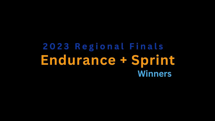 WMG 2023 Endurance + Sprint Winners
