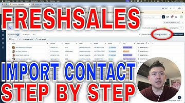 ✅ How To Upload Import Contact To FreshSales CRM 🔴