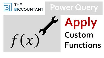 Apply PowerQuery custom Functions in your own solutions