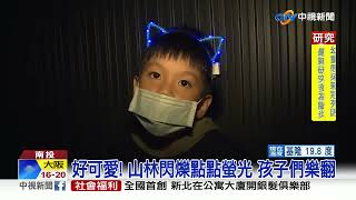 小半天螢火蟲季 螢光爆發如銀河繁星│中視新聞 20220420