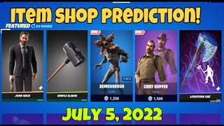 July 5 2022 | Fortnite Item Shop Prediction