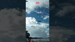 BURUNG BESI TERBANG DIATAS PANTAI NONGSA