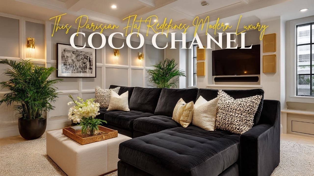 This Parisian Flat Redefines Modern Luxury with Coco Chanel's Style