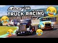 PLAYING THE FIA EUROPEAN TRUCK RACING GAME!