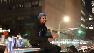 Dave East Emotionally Speaks On Nipsey Hussle Death At Candlelight Vigil in NYC