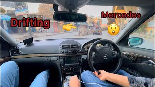 Drifting In Islamabad Roads Nmercedes Benz E320 Rjp Motovlogs