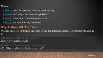 How to Efficiently Read, Filter, and Save Multiple CSV Files in Python