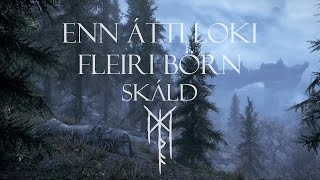 SKÁLD | Enn átti Loki fleiri börn (Lyrics &amp; Translation)