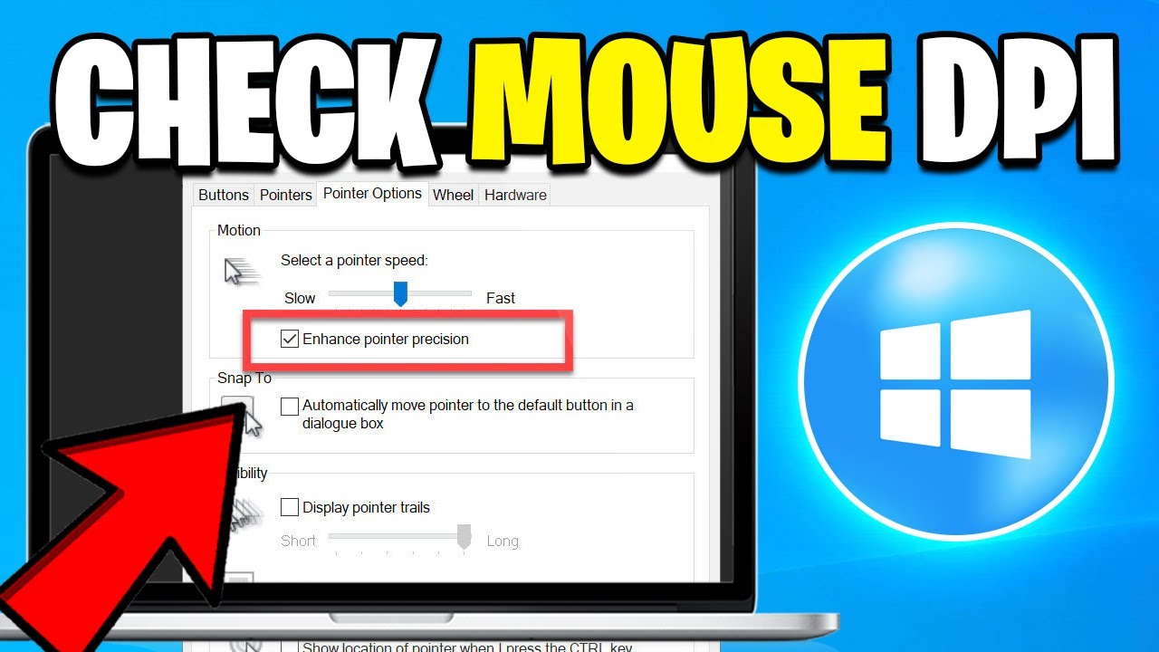 Check Dpi Windows How To Check Your Mouse DPI In Windows 10/11 - EASY - YouTube
