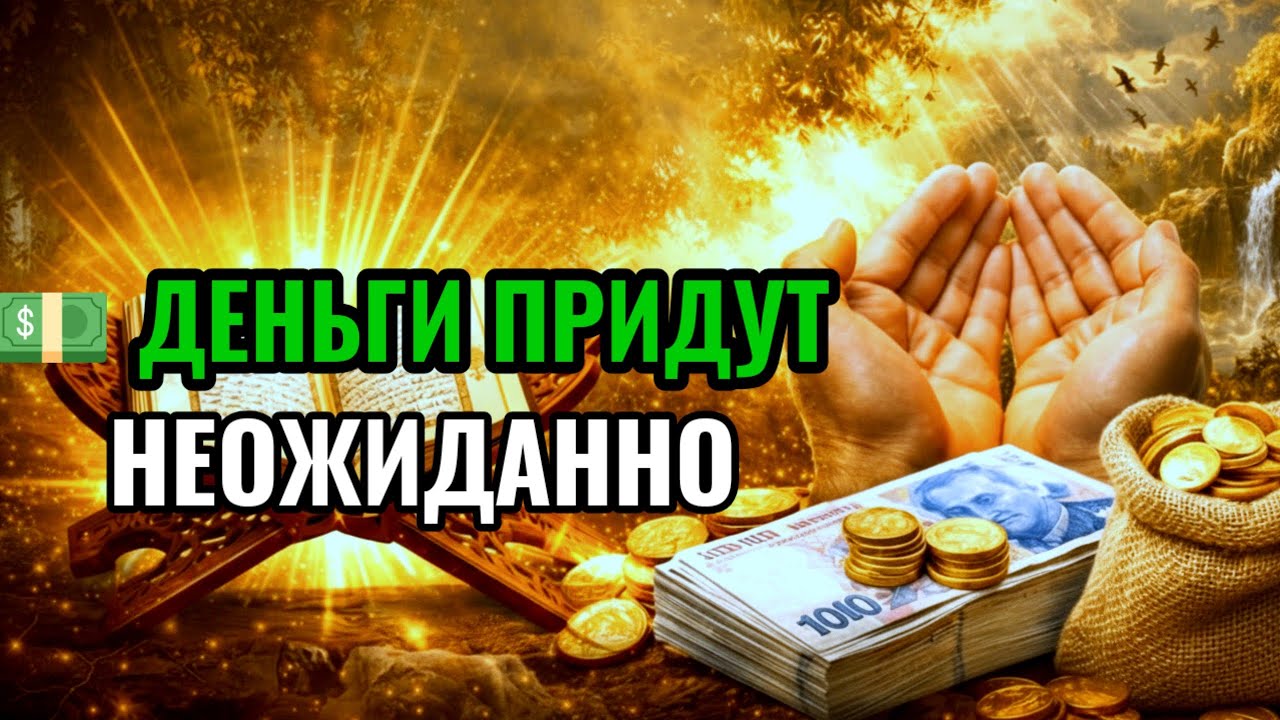 СИЛЬНАЯ ДУА | Сура Аль-Вакиа, Деньги придут откуда не ждешь💵