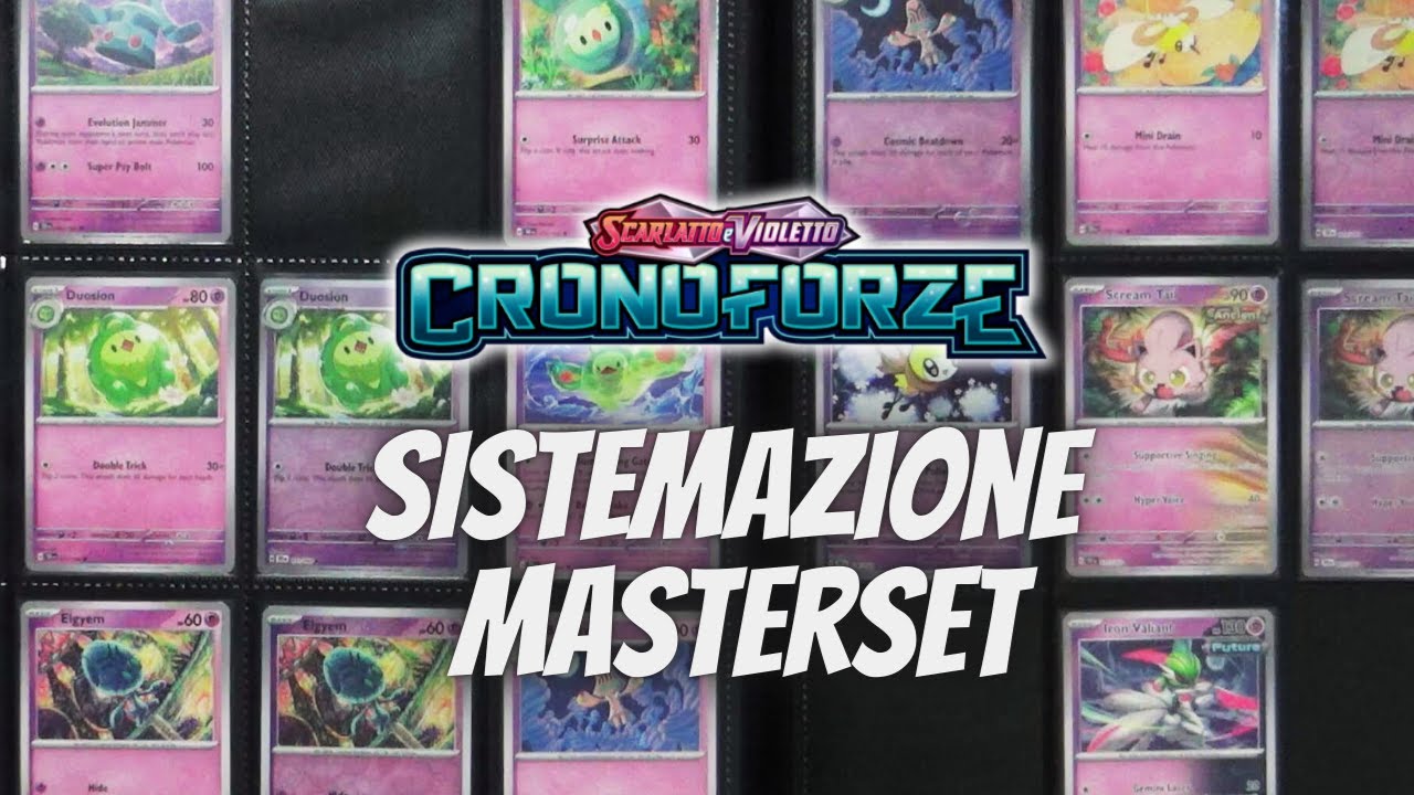 Il MASTERSET di CRONOFORZE prende FORMA! - Video SISTEMAZIONE - YouTube