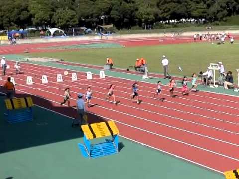 第11回ジュニア陸上競技-チャレンジカップ １年女子５０m決勝