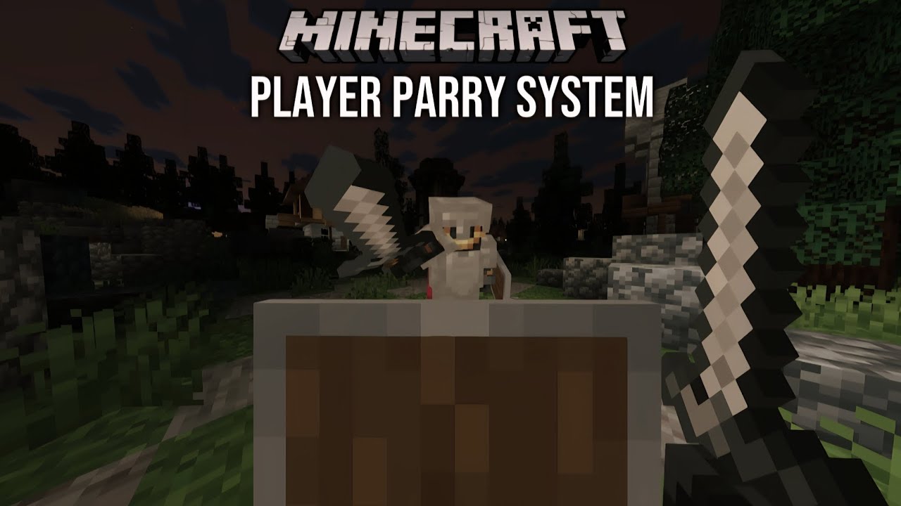 How to make a Combat Parry System in Minecraft Bedrock with Commands ...