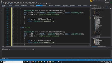 C++ Blocking Sockets Networking [Winsock] Tutorial 17: IPv6 Support