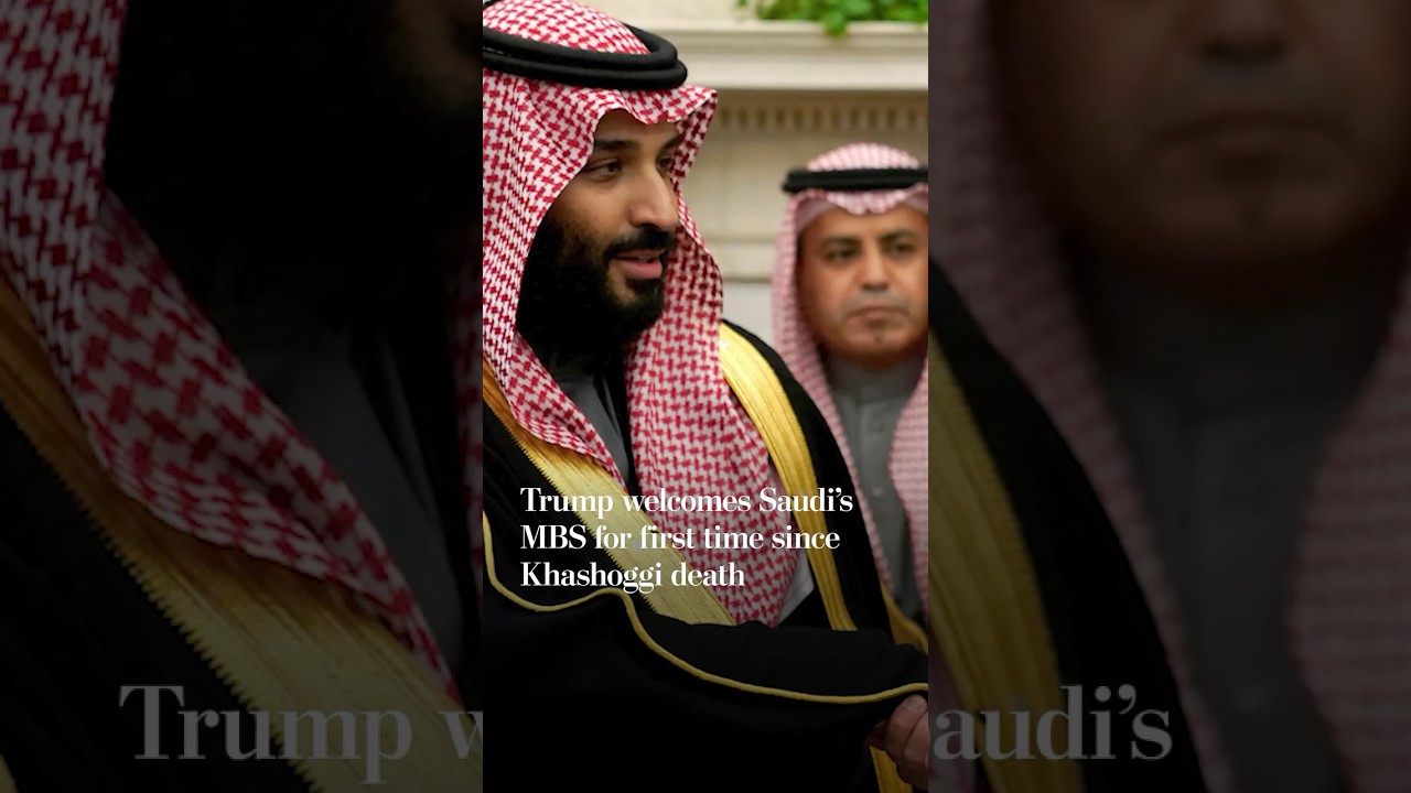 Trump welcomes MBS for first time since Khashoggi death