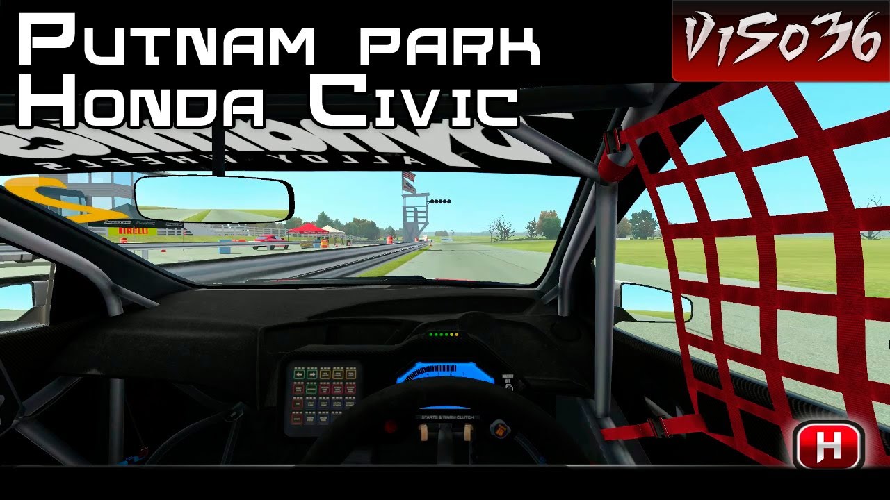 rFactor 2 Hotlap | Honda Civic @ Putnam Park (