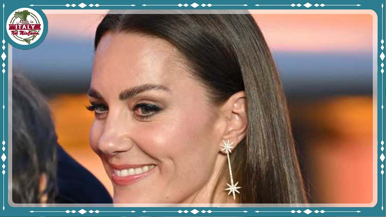 Maschera In Cartone Con Volto Di Kate Middleton - Maschera Per Feste E Carnevale 30x21 Cm - 4