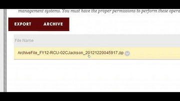 How to Archive a Blackboard Course