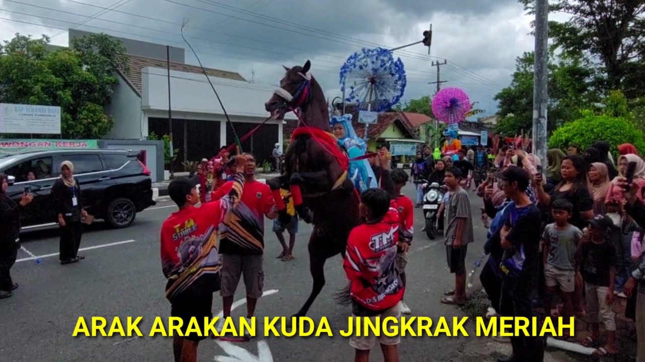 Arak arakan Kuda Jingkrak Meriah || Desa Pangenrejo Purworejo 2025