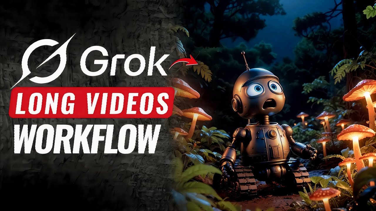 How I Made a Long You Tube Video Using Only Free Grok Video Generator ...