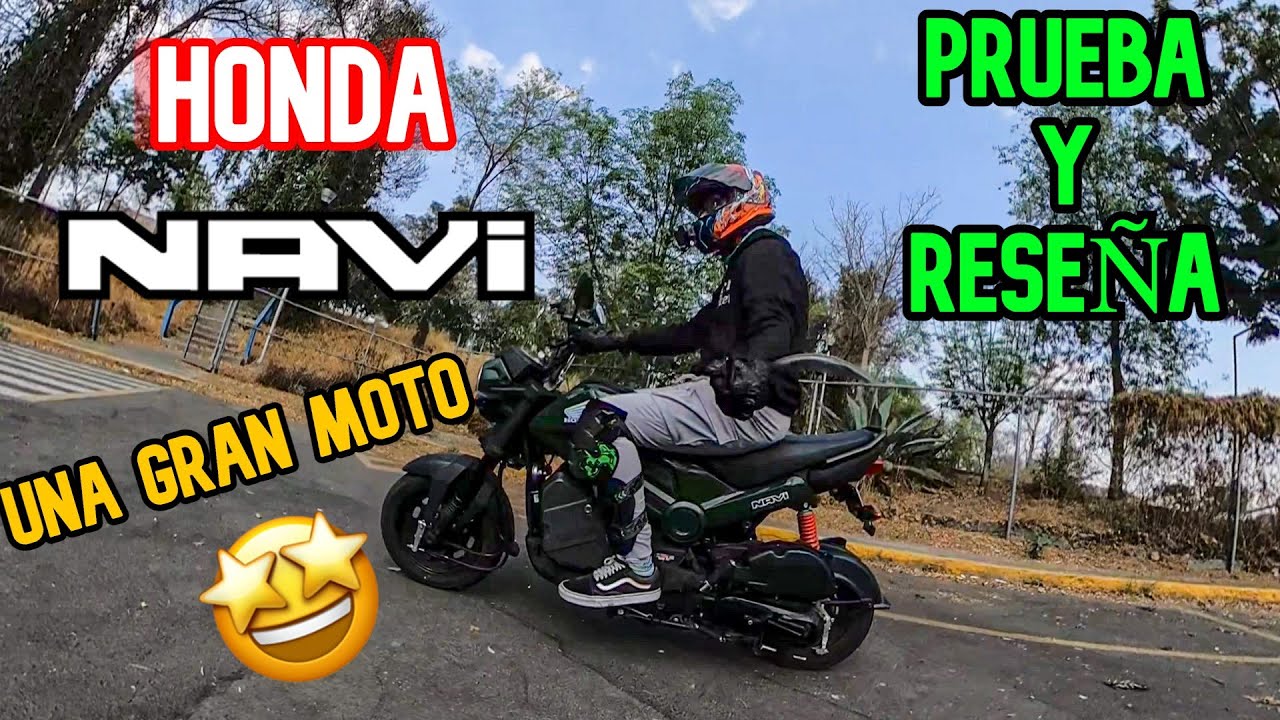 Esta moto es para ser COOL y hacerte notar!!! 🤩HONDA NAVI [Prueba y