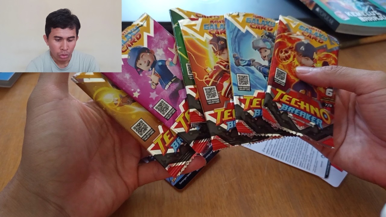 Lengkap sudah kartu Boboiboy techno breaker indonesia