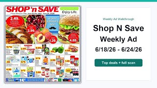 Shop N Save Weekly Ad (6/18/26 - 6/24/26) Top 10 Deals