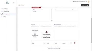 Blesssed Consignor Item Entry Video