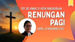 RENUNGAN PAGI - 20 NOVEMBER 2025