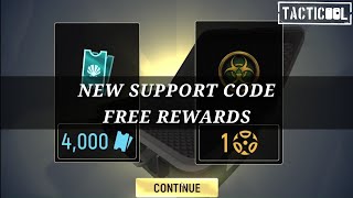Celebrity Tacticool: NEW SUPPORT CODE - FREE REWARDS ! Check It Out ! 2024 Wealth