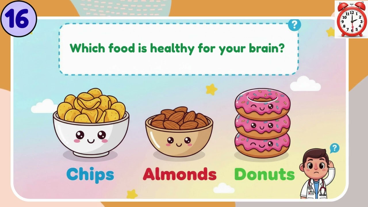 Doc Kiddo’s Food Quiz 🍎 | Which Foods Are Healthy?