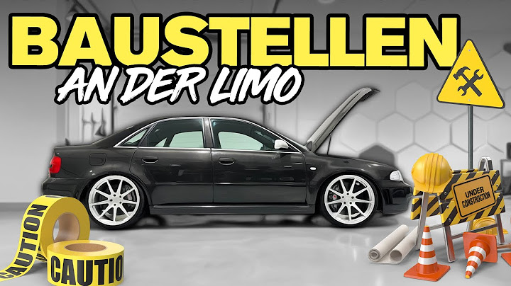 RS4 Limo 2.0 - Diese BAUSTELLEN gibt es noch