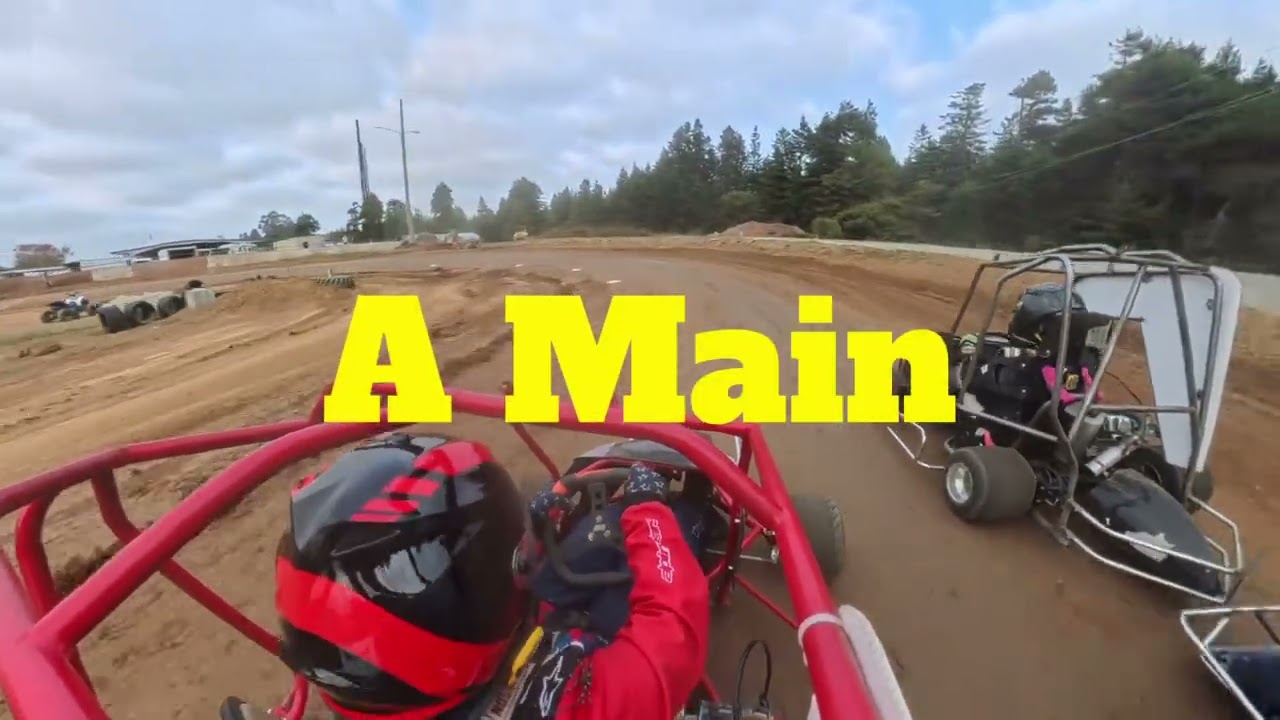 Redwood Outlaw Kart Jr Caged Clone Race #8 9/27/25