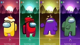 Overcoming Challenges with Among Us Yellow, Red, Purple & Green 🚀🌈 | Among Us Animation screenshot 3