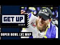 Reacting to Cooper Kupp winning Super Bowl LVI MVP | Get Up