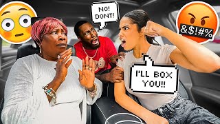 Acting Like I'm Going To HIT MY FIANCE'S JAMAICAN MOM To See Her Reaction! *BAD IDEA*