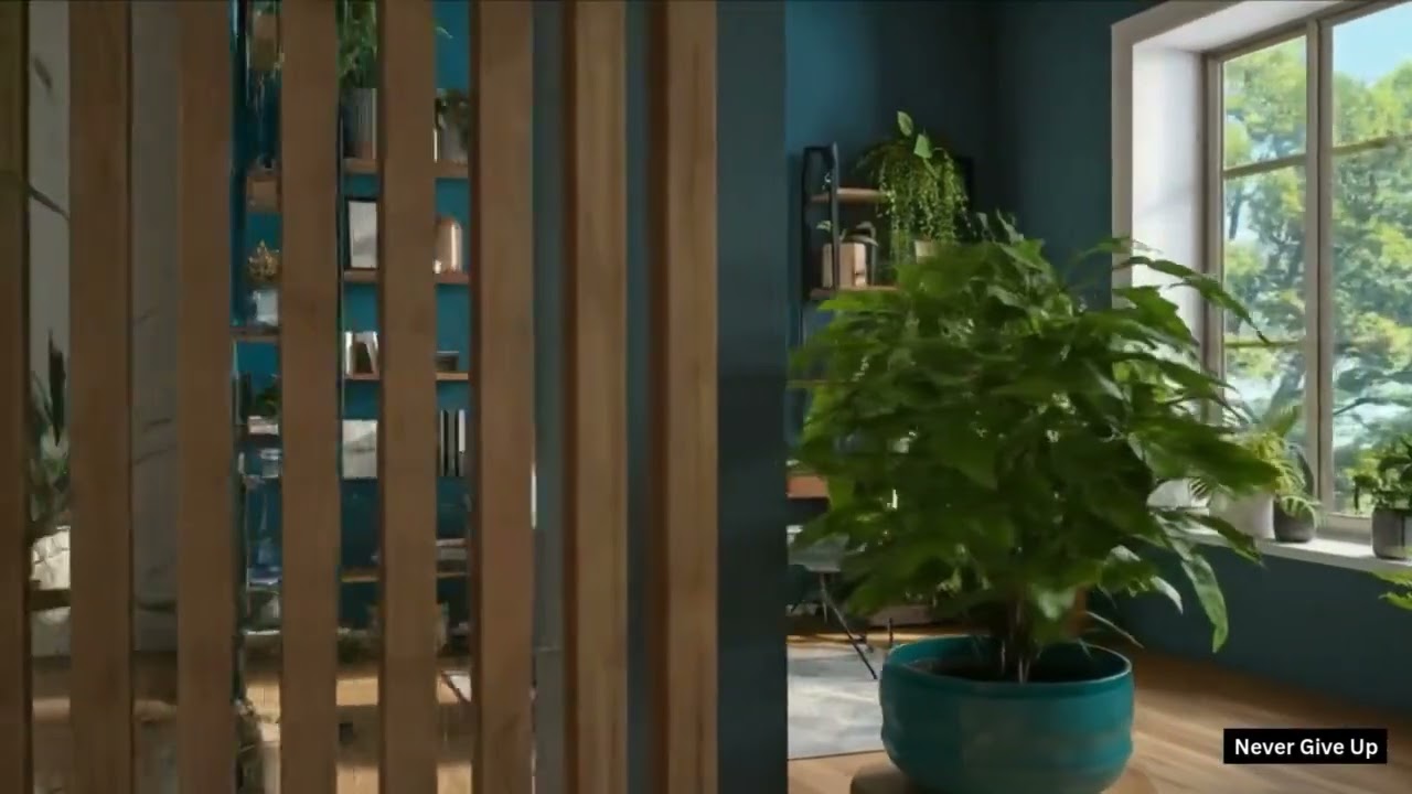 Never Give Up Metal Poster