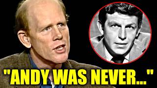 Ron Howard FINALLY Breaks Silence On Andy Griffith