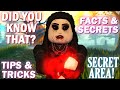 Tvl2  did you know that  16 facts and secrets  roblox