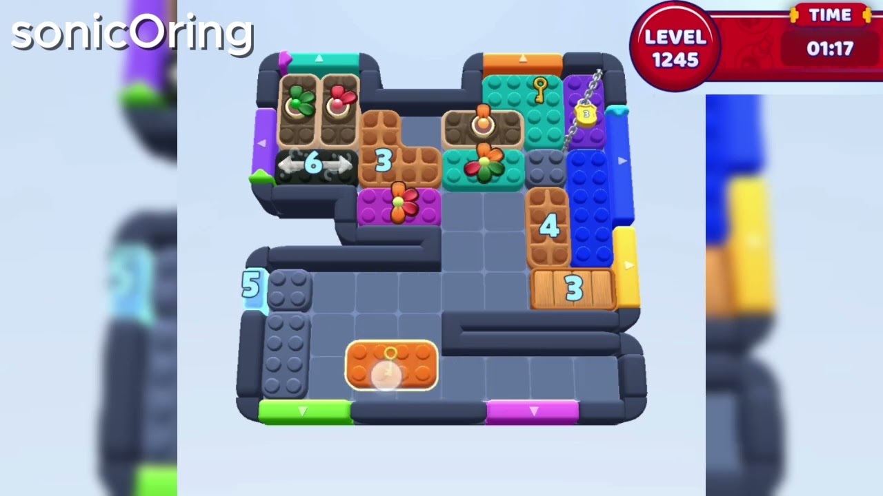Color Block Jam Level 1245 - YouTube