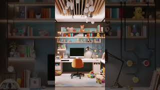 Minimalist Study Room