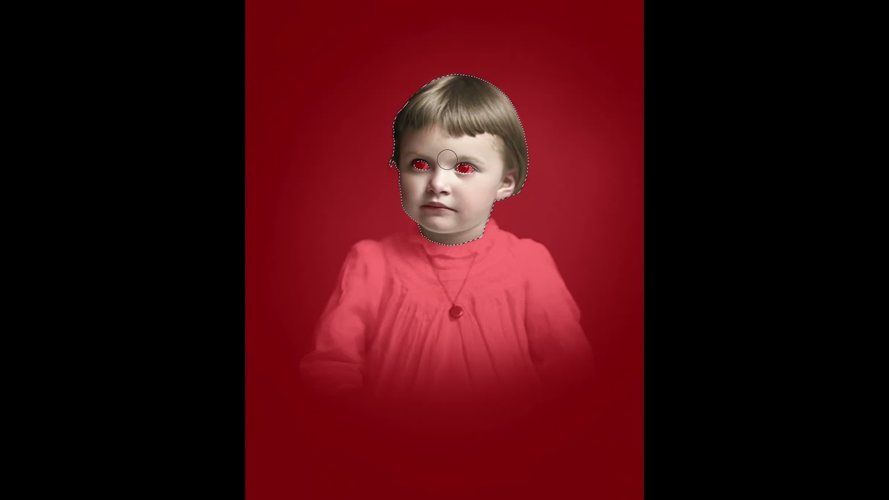 Restoration and Colorization: Cute Child from Waynesboro, PA