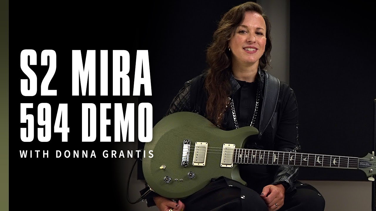 【※日本語字幕対応】S2 Mira 594 | Demo with Donna Grantis | PRS Guitars Japan