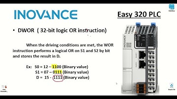 INOVANCE - Easy320PLC - DWOR