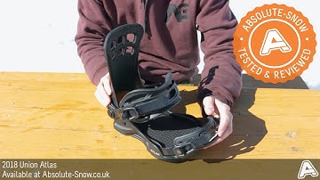 2017 / 2018 | Union Atlas Snowboard Bindings | Video Review