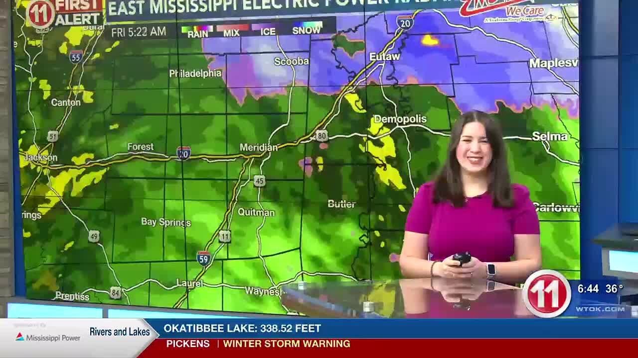Good Morning Meridian Tori Alvarado's forecast 1/10/25