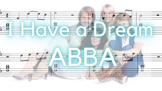 I have a dream – ABBA [EASY] piano arrangement | Sheet Music + Tutorial