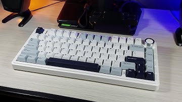 AULA F75 Mechanical Keyboard [Leobog Ice Vein Switches]