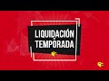 Liquidacin de temporada en multicenter